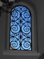 Parrillas de ventana de hierro forjado de alta seguridad Marco reforzado y barras antipalanca para máxima protección