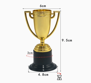 حفل رياض الأطفال يكرم الكأس الذهبي الصغير لعبة الأطفال جائزة الدعائم الصغيرة مصنع الجملة الجوائز الرياضية البلاستيكية - Product Image 2