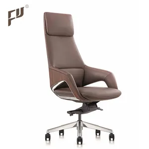 FURICCO Star Product Chaises de bureau en cuir véritable pour gestionnaire pivotant ergonomique de luxe