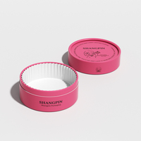 Boîtes à gâteaux personnalisées en matériaux recyclés biodégradables de qualité alimentaire, boîtes à gâteaux rondes de luxe en papier pour la Saint-Valentin