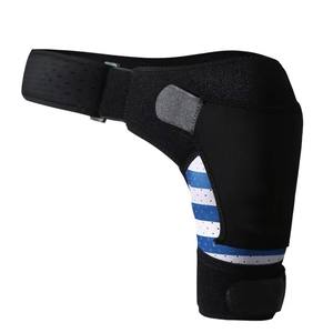 Penopang bahu Neoprene bernapas uniseks, dapat disesuaikan untuk Rotator Cuff Tendonitis AC sendi Bursitis penstabil nyeri - Product Image 4