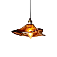 Support de lampe E26 / Suspension en verre réglable en hauteur, homologuée CUL, petite et longue, pour salle à manger/salon, finition noire