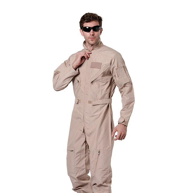 NPFA 2112 FR Anti-static Flight Suit Coverall Pilot Suit Aramid Safety Clothing with Reflective Protection