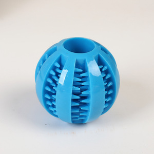 Palla Giocattolo Durevole in TPR <span class=keywords><strong>per</strong></span> <span class=keywords><strong>Cani</strong></span>, Dispenser di Cibo, Resistente ai Morsi, <span class=keywords><strong>per</strong></span> la Pulizia dei Denti dei Cuccioli, Confezionata in Sacchetto <span class=keywords><strong>per</strong></span> Giocare - Product Image 5