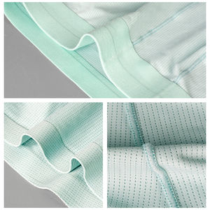 Calzoncillos bóxer deportivos de secado rápido de malla Premium para hombre, ropa interior de seda helada, Calzoncillos Bóxer sin costuras para hombre de alta calidad - Product Image 4