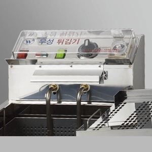 Friteuse électrique à réservoir unique WOOSUNG, corps en acier inoxydable, grande capacité, machine à friture profonde, AC 220V, restaurant, cuisine commerciale - Product Image 4