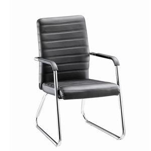 Sedia da Ufficio in Pelle Moderna di Alta Qualità per Sale Conferenze e Sale d'Attesa, Comoda e Resistente - Product Image 2