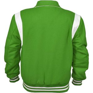 <b>Men's</b> Varsity <b>Jacket</b> Wool Blend Letterman Style Vintage Autumn Wear XXS-5XL - Product Image 3