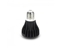 Lampe de culture LED 12W IP44 en aluminium Par20 à spectre complet pour plantes en pot (fleurs et légumes) avec garantie de 2 ans