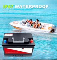 محطات الطاقة المحمولة تخزين الطاقة 40ah بطاريات أيون الليثيوم حزمة بطارية Lifepo4 12v للسيارات