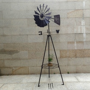 Kim Loại Gió Spinner Cho Ngoài Trời Trong Vườn Đồ Trang Trí 3d Kim Loại Cối Xay Gió - Product Image 5