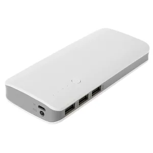 NIEUWE Power Bank 3 Poorten 5x18650 DIY Draagbare Batterij Power Bank Shell Case met LED zaklamp