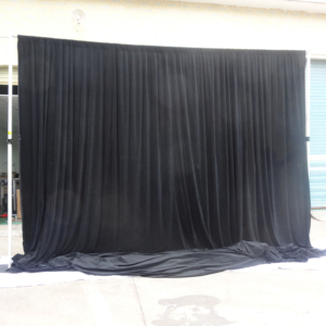 Telescopic aluminum portable pipe and drape <b>wedding</b> <b>backdrop</b> <b>stand</b> kit - Product Image 4