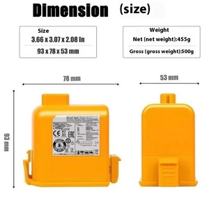 Für <span class=keywords><strong>LG</strong></span> A9 kompatible Zylinder Lithium-Ionen-Vakuum batterie mit Sicherheits chip lange Laufzeit - Product Image 2