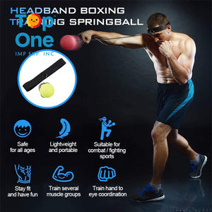 Top One personnalisé tête montée agilité réaction MMA combat vitesse entraînement poinçonnage boxe réflexe balle - Product Image 2