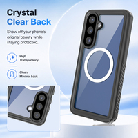 Oferta de Verano: Fundas Magnéticas para Teléfono Samsung Galaxy S26FE, Transparentes, de PC, Resistentes a Impactos, al Polvo y al Agua (IP68), de Alta Calidad
