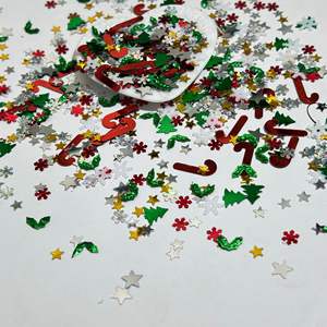 Matériaux <span class=keywords><strong>de</strong></span> décoration artisanale <span class=keywords><strong>de</strong></span> Noël, paillettes d'étoiles <span class=keywords><strong>de</strong></span> flocon <span class=keywords><strong>de</strong></span> neige <span class=keywords><strong>de</strong></span> Noël, matériaux auxiliaires et charges d'artisanat <span class=keywords><strong>de</strong></span> jouet <span class=keywords><strong>de</strong></span> bricolage - Product Image 2