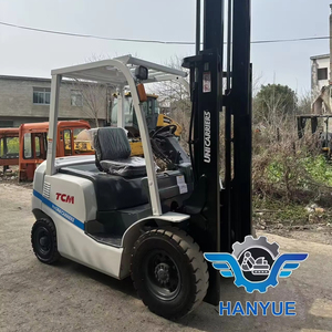 מלגזה דיזל משומשת TCM FD20 יפנית מקורית 2 טון עם תיבת הילוכים, משאבה, מנוע ומסבים למכירה - Product Image 1