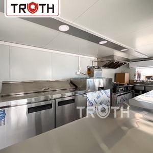 האמת עגלת מזון קפה זיכיון קפה זיכיון מזון מהיר מזון נייד פיצה - Product Image 4