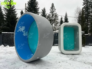 Yeşil dev şişme havuz Bar damla dikiş yüzme havuzu yetişkinler ve çocuklar için şişme - Product Image 1
