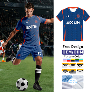 EXON Protection Custom Design <strong>Maradona</strong> Style Vintage Football <strong>Shirt</strong> Sublimation Silicone Logo Embroidery Soccer Club Breathable - Product Image 1