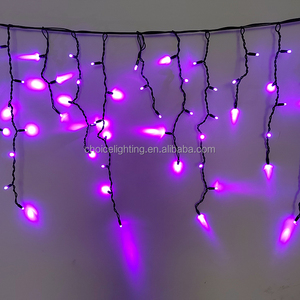 Guirnalda de Luces LED Decorativas IP65 a Prueba de Agua, 220V, Longitud Personalizada, Certificación CE, para Navidad, Exteriores, Patio, Techo - Product Image 2