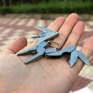 Rama Multi-functional Pliers 14-in-1 Stainless Steel Folding Keychain Tool Outdoor Vehicle Use - Product Image 3