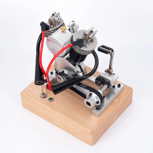 Motor <span class=keywords><strong>de</strong></span> Gasolina V-Twin, Kit <span class=keywords><strong>de</strong></span> Ensamblaje <span class=keywords><strong>de</strong></span> Motor <span class=keywords><strong>de</strong></span> Motocicleta <span class=keywords><strong>de</strong></span> Metal V2 <span class=keywords><strong>de</strong></span> 4 Tiempos, Modelo Educativo - Product Image 6