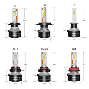 EVITEK Good Quality Hot Sale 3570 CSP 140W 22000LM 9005 9006 H4 H11 H7 Q5 Car Led Headlight <b>Bulb</b> Car Accessories - Product Image 4