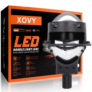 Projecteur A9 200W 3 pouces à démarrage rapide pour un éclairage plus lumineux et plus clair, phares LED pour voitures, faisceau haut/bas, lentille de phare antibrouillard - Product Image 2