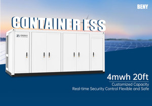 Contenedor de Batería de Almacenamiento de Energía Solar BENY 4MWH LiFePO4 con Refrigeración Líquida Todo en Uno 2MW IP55 para Uso Industrial - Product Image 3