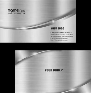 Tùy Chỉnh Cao Cấp Thép Không Gỉ Kim Loại Thành Viên Thẻ Kinh Doanh - Product Image 4
