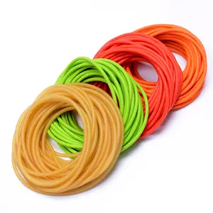 Fionda colorata ad alta elasticità di alta qualità in lattice naturale elastico in gomma idraulica tubo flessibile in lattice - Product Image 1