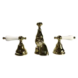 Factory Direct Marketing High Quality Lever Classical Lavatory Chrome Gold Antique Brass Basin 2 Handles Faucets