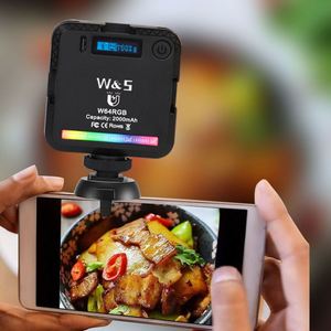 X624 Rgb Led Video Lights With Clip Photography Selfie Fill in Fill <b>Camera</b> Flash Lights Photo Studio Accessories for Phone Dslr - Product Image 2