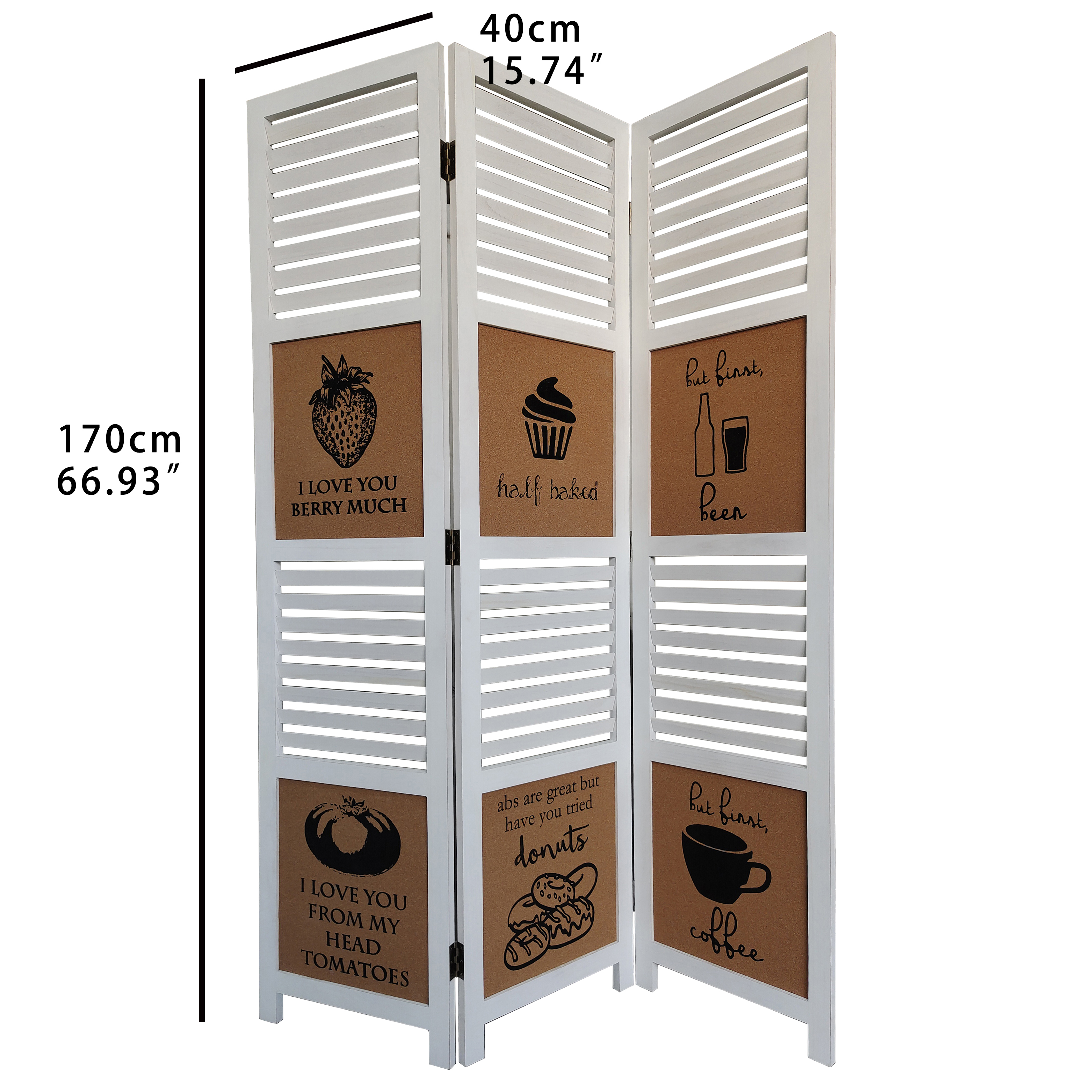 Деревянный декоративный экран, складной разделитель для комнаты из кованого железа, передвижная система перегородки, другая уличная мебель