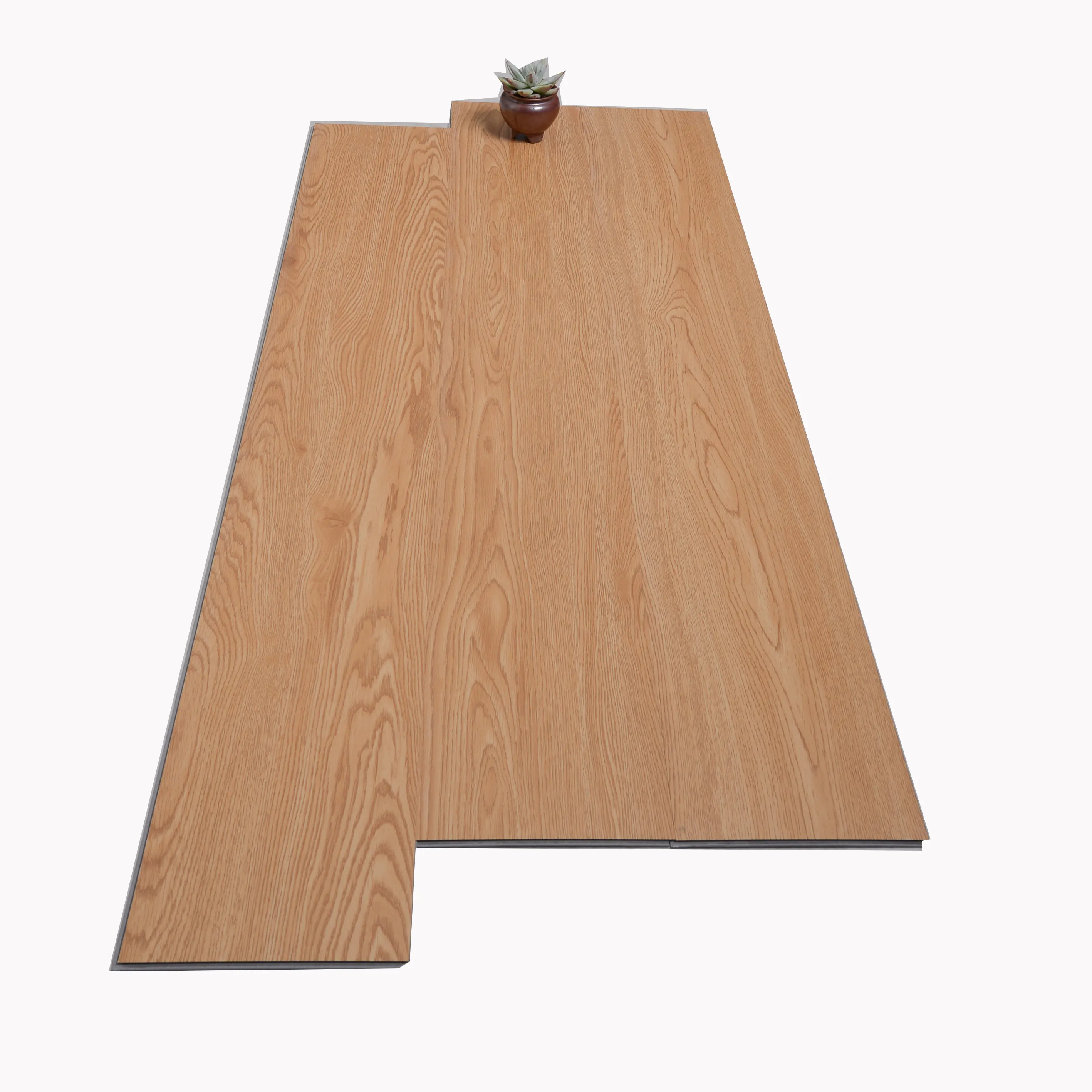 Luxury Vinyl PVC Floor Plastic Sticker LVT Click Floor Tiles Self Adhesive vinyl flooring