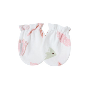 <span class=keywords><strong>Manoplas</strong></span> Transpirables Antiarañazos de Algodón de Una Sola Capa para Bebés de 0 a <span class=keywords><strong>1</strong></span> <span class=keywords><strong>Año</strong></span>, Color Sólido con Puño Elástico para Uso Diario - Product Image 4