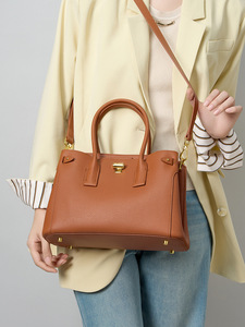 Borsa a Tracolla in Vera Pelle di Alta Qualità, Grande Capacità, Impermeabile, per <span class=keywords><strong>Donna</strong></span>, Ideale per il Pendolarismo - Product Image 3