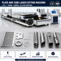 Machine de découpe laser à fibre CNC pour portes d'ascenseur, construction navale, industrie métallurgique, découpe laser de plaques et tubes métalliques