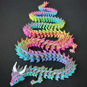 Décoration sur le thème des animaux, dragon personnalisé imprimé en 3D, modèle en plastique à l'échelle 1/12, provenant de Chine - Oddcarft SC-WJ007 - Product Image 2