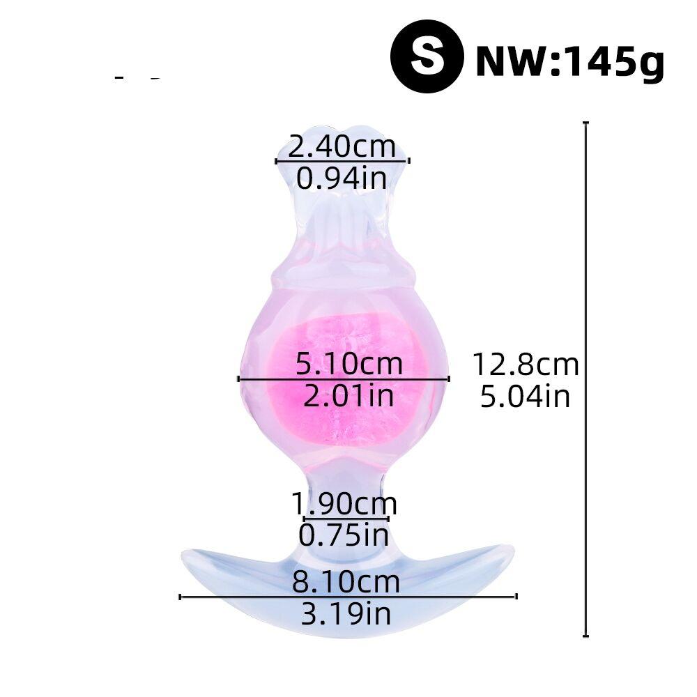 ตัวอ้วน S สีชมพู