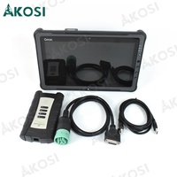 Adaptador de Diagnóstico V5.3 Electronic Data Link EDL V3, Herramienta de Diagnóstico para Construcción y Agricultura + Tableta Getac F110