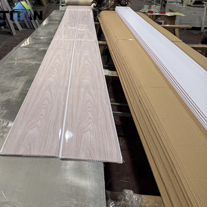 Panel de Techo de <span class=keywords><strong>PVC</strong></span> de 8mm y 9mm, Revestimiento de Pared de <span class=keywords><strong>PVC</strong></span>, Planchas de <span class=keywords><strong>PVC</strong></span> para Latinoamérica, Carga Mixta 1x40HQ - Product Image 6