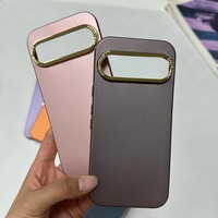 Étui de téléphone portable universel pour hommes et femmes, motif coloré, plaqué or, pour Google PIXEL 6A/7 PRO