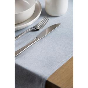 Runner da Tavolo Excelsa in Cotone Azzurro 45x140 Cm Colore Pastello - Product Image 3