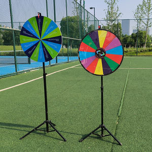 Premier PVC Wheel of Fortune Game Prize Wheel Stand Logotipo personalizado para vallas publicitarias y premios - Product Image 1