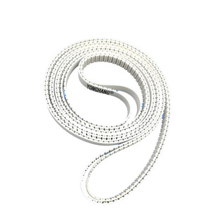 Bền Trắng <span class=keywords><strong>atp10</strong></span> răng đặc biệt hình dạng Polyurethane PU vô tận thời gian vành đai tùy chỉnh OEM hỗ trợ - Product Image 5