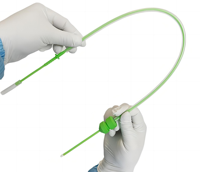 Cathéter utérin profond en mousse de 22 mm pour insémination artificielle vétérinaire pour truie avec adaptateur, cathéters IA pour porcs, fournitures agricoles