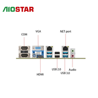 Industri ATX Motherboard besar generasi kedua Intel H61/B75 Chipset 16G DDR3 SATA CPU terintegrasi (I3/I5/I7) 16G baru